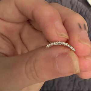 Diamond ear crawler earrings